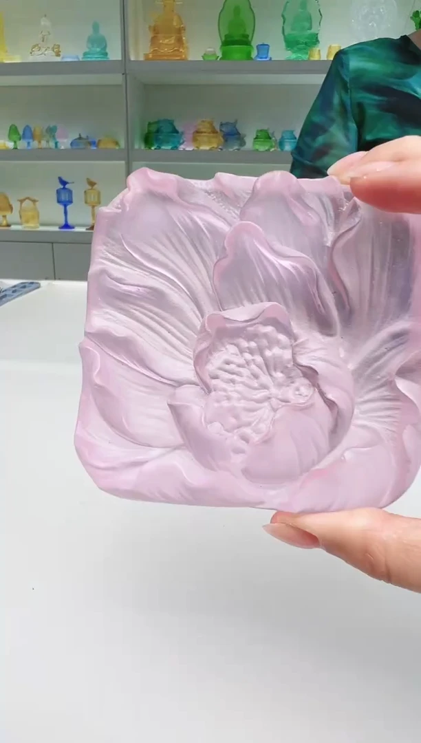 手工艺品琉璃古法琉璃杯垫