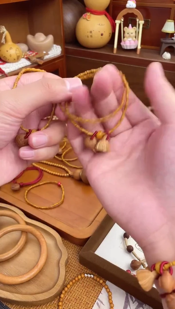 竹节手串一物一拍好运连连双圈