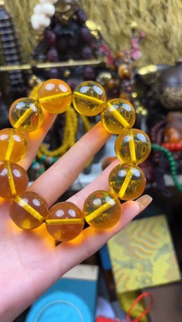 【闪购商品】琥珀颈饰未镶嵌晨晨专属链接363