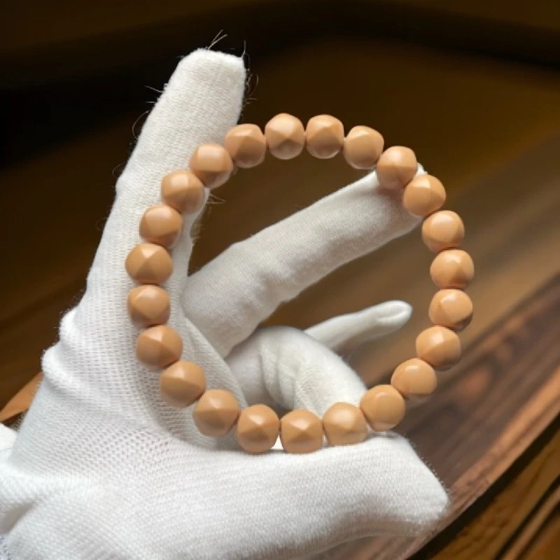 浩轩—猴头核桃9.5唐八棱精工全品毕业级原皮原色全品文玩手串