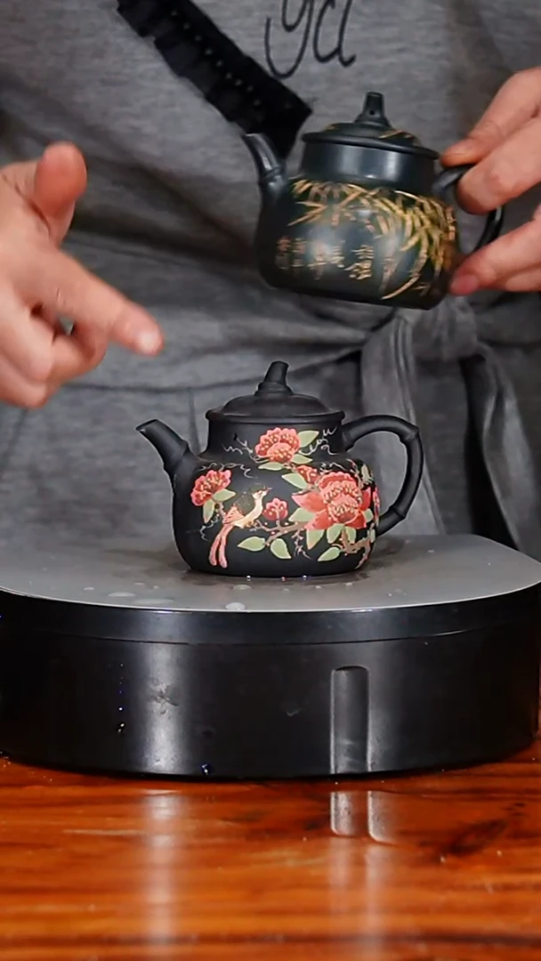 宜兴原矿紫砂壶茶壶150C