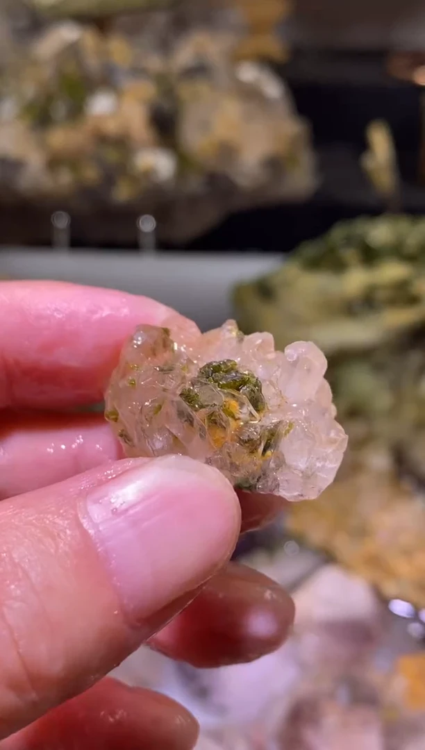 未镶嵌珠宝半成品水晶19号四川美姑超七花园水晶