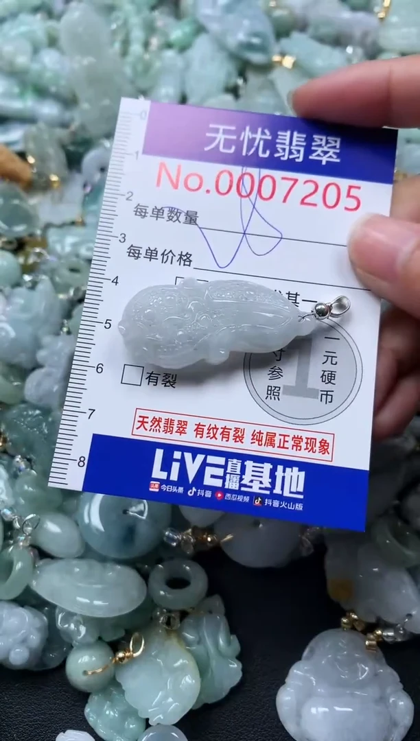 颈饰未镶嵌翡翠7205