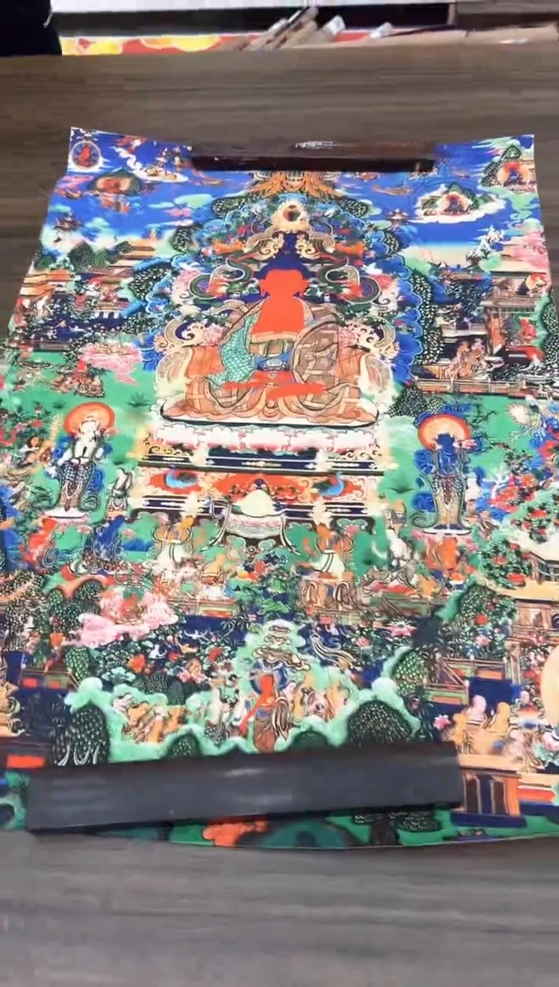 卷轴画唐卡卷轴16048