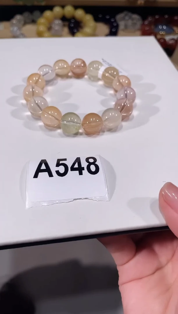 未镶嵌手链水晶A548兔毛手链13+