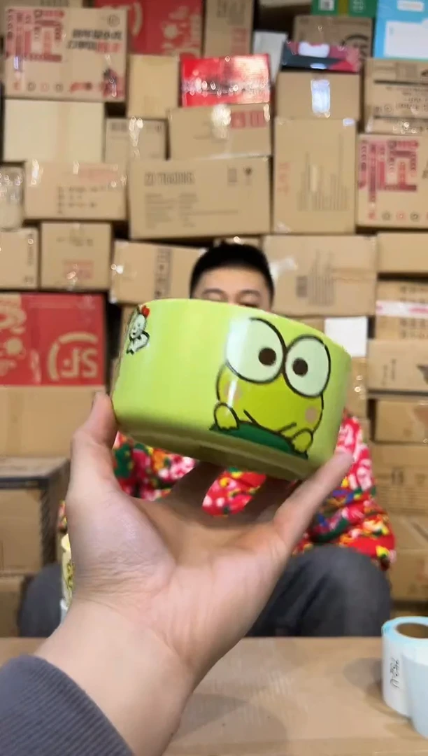 【闪购商品】其他陶瓷碗大眼蛙碗