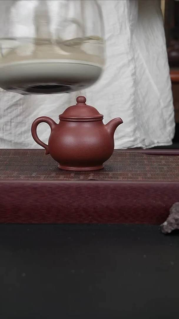 茶壶紫砂zqq全手底槽青 高潘