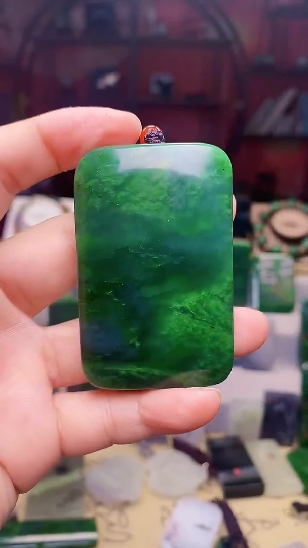 和田玉未镶嵌挂件177