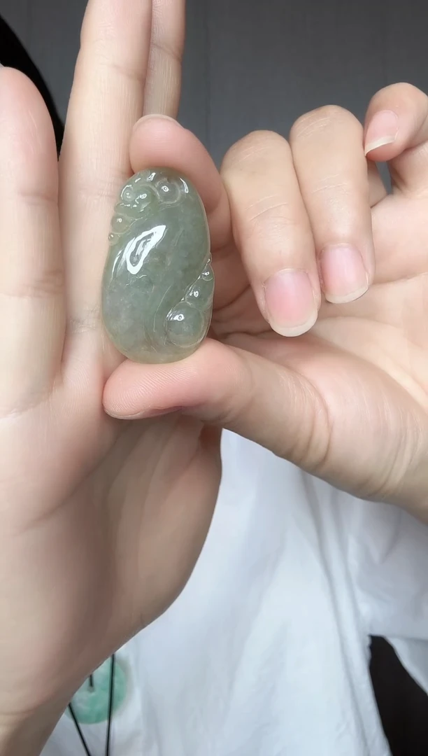 翡翠未镶嵌颈饰翡翠A货福瓜