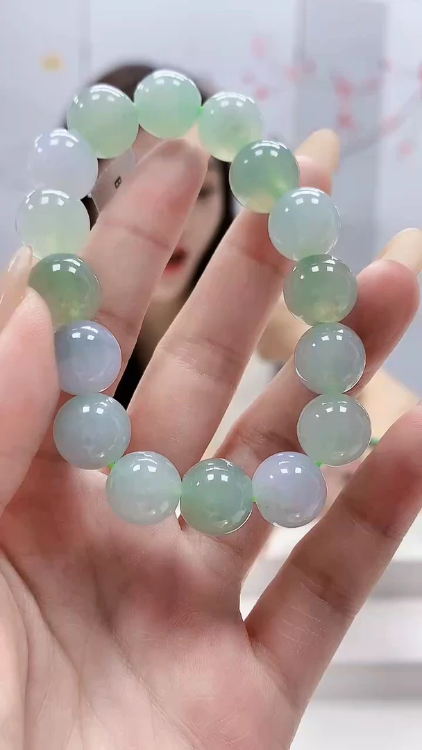 未镶嵌定制翡翠4957lr-毛货手串152