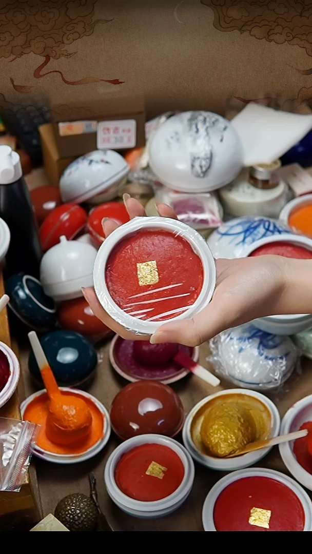 闲*意60克光明朱砂盒装