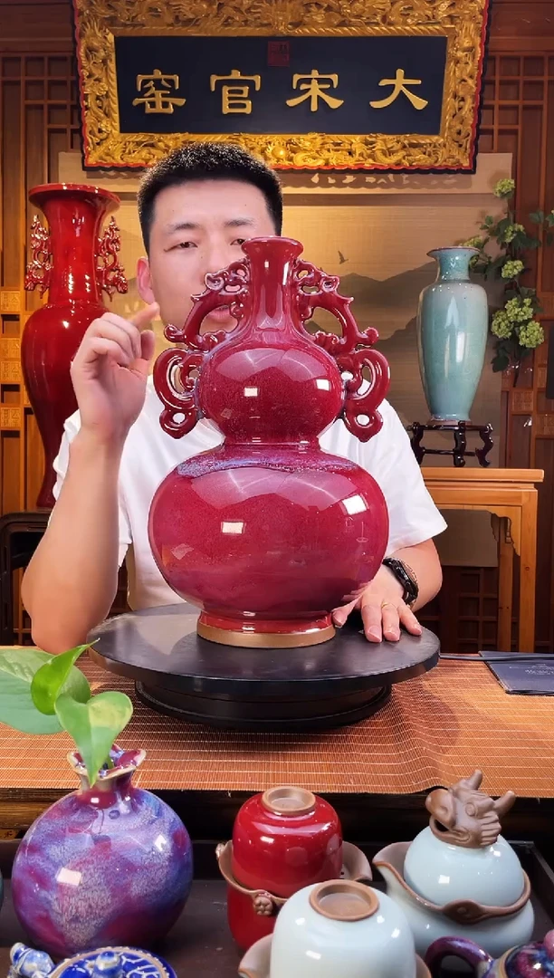 摆件大宋官窑【福禄满堂】富贵吉祥