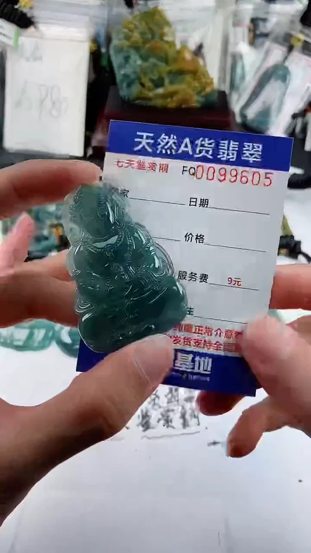 【闪购商品】翡翠颈饰未镶嵌 多样性一件随机发货 度母观音99