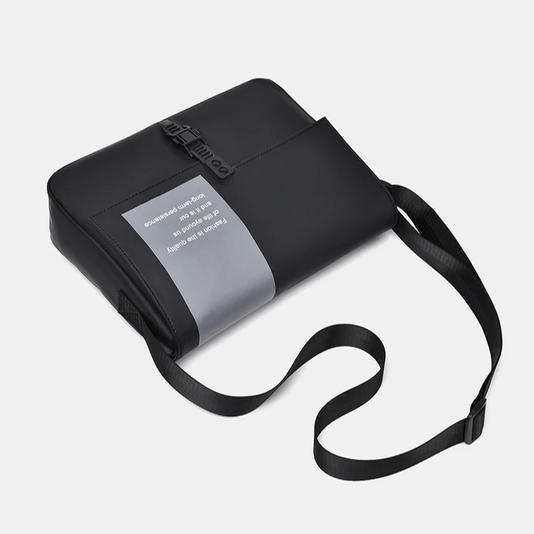 跨境新款男包时尚高级感机能防泼水休闲邮差包商务通勤单肩斜跨包