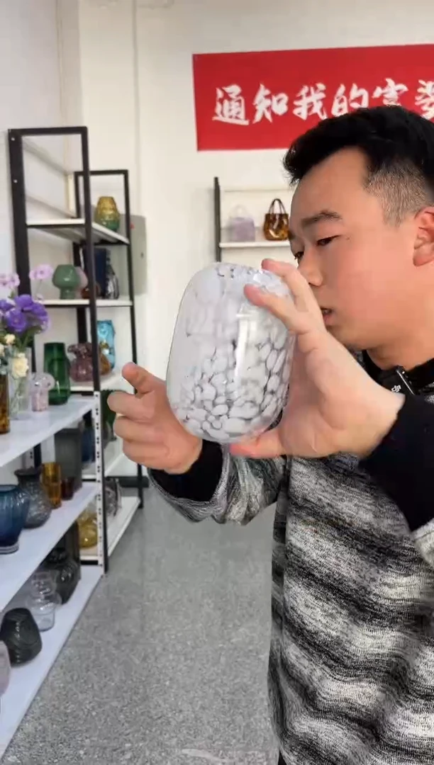 养鲜花干花插花客厅装饰品一只