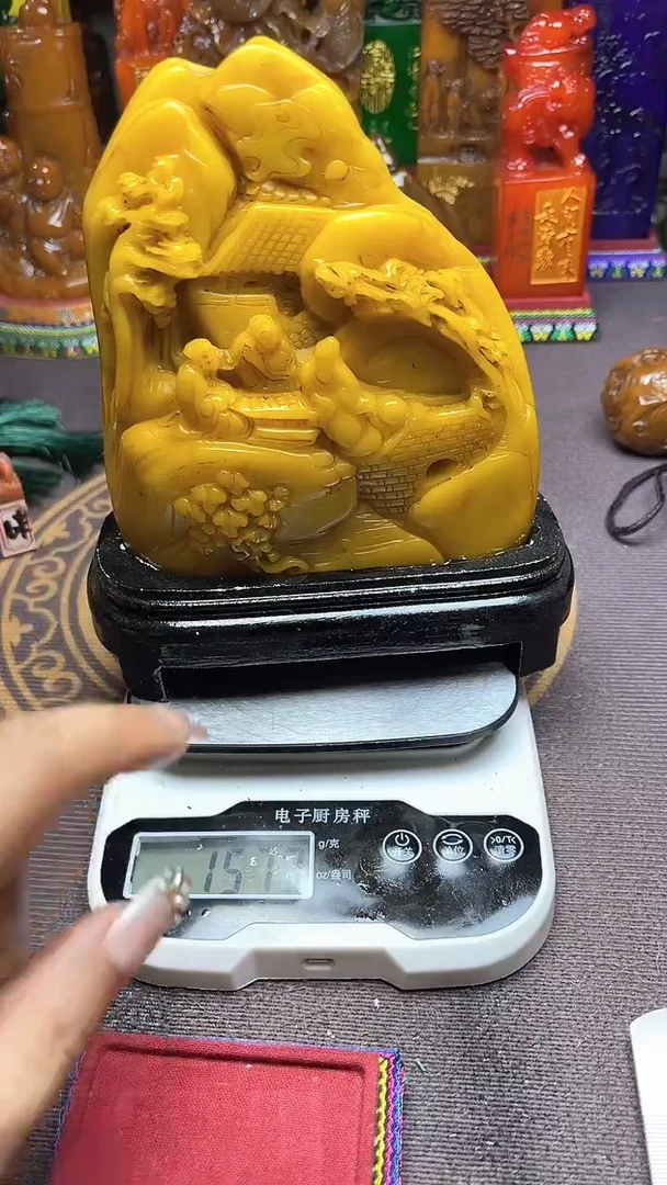 寿山石印石纯天然石料