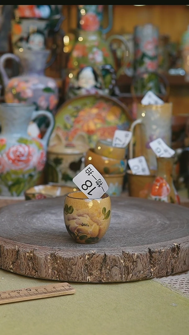 手绘手工陶瓷18景德镇釉下彩手绘