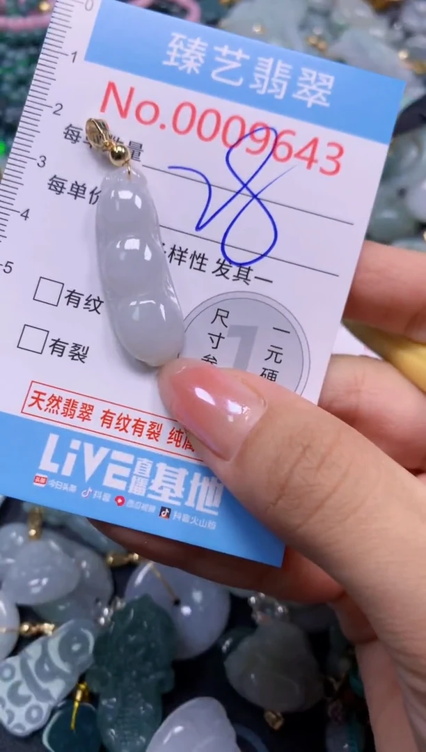 颈饰未镶嵌翡翠9643