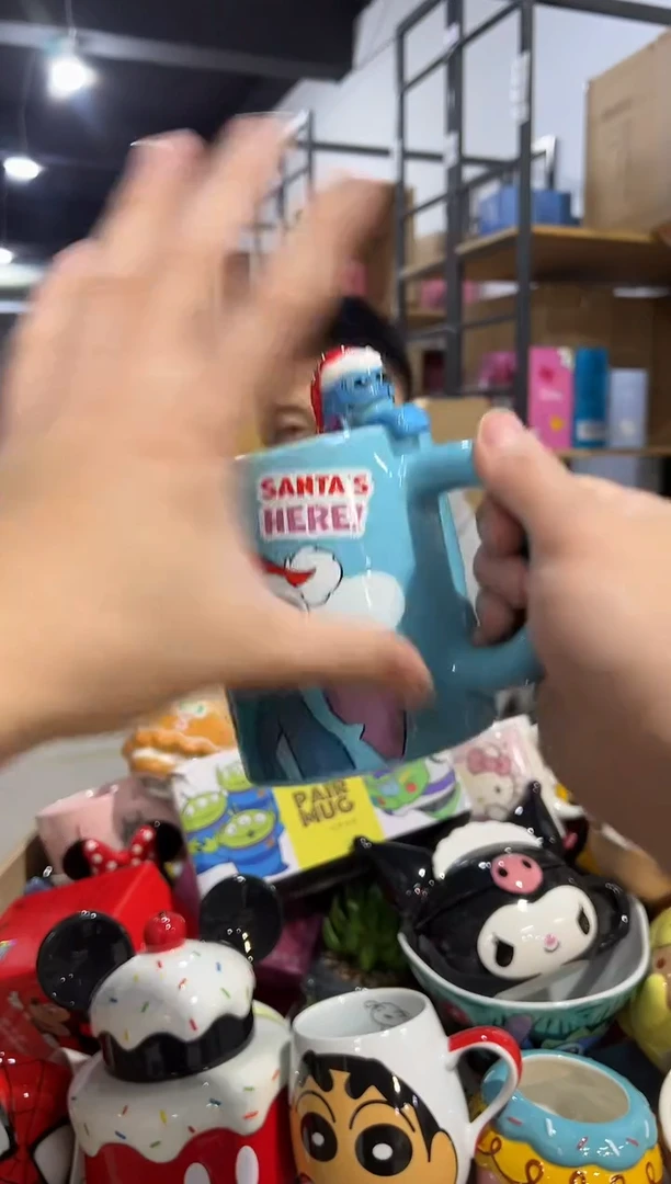 【闪购商品】杯原盒史迪仔圣诞礼物水杯