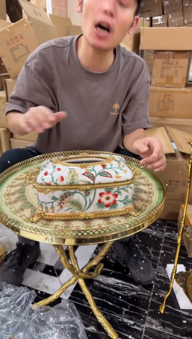 黄铜 黛姿家居装饰品摆件