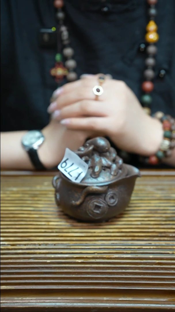 万古烧粗陶手工茶具