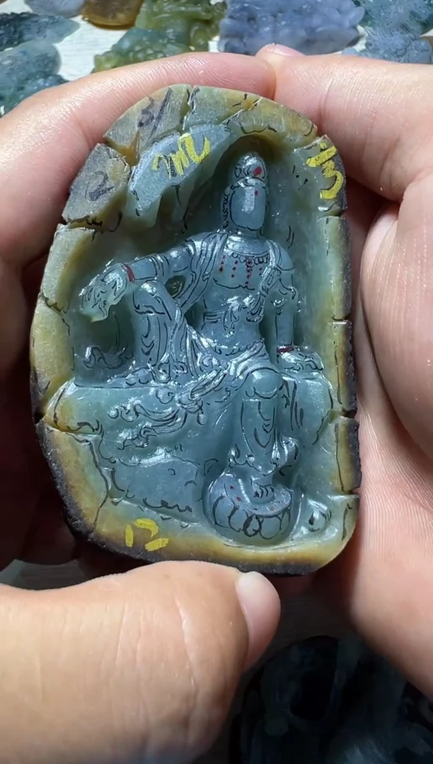 未镶嵌定制翡翠翡翠摆件