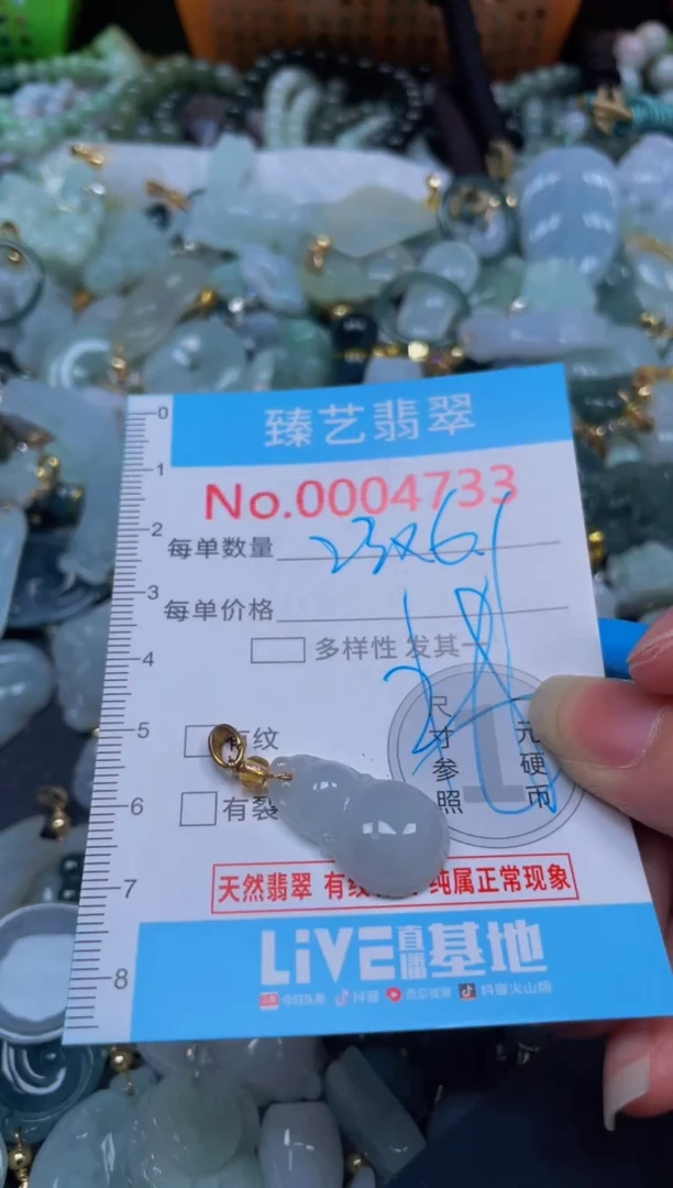 颈饰未镶嵌翡翠4733