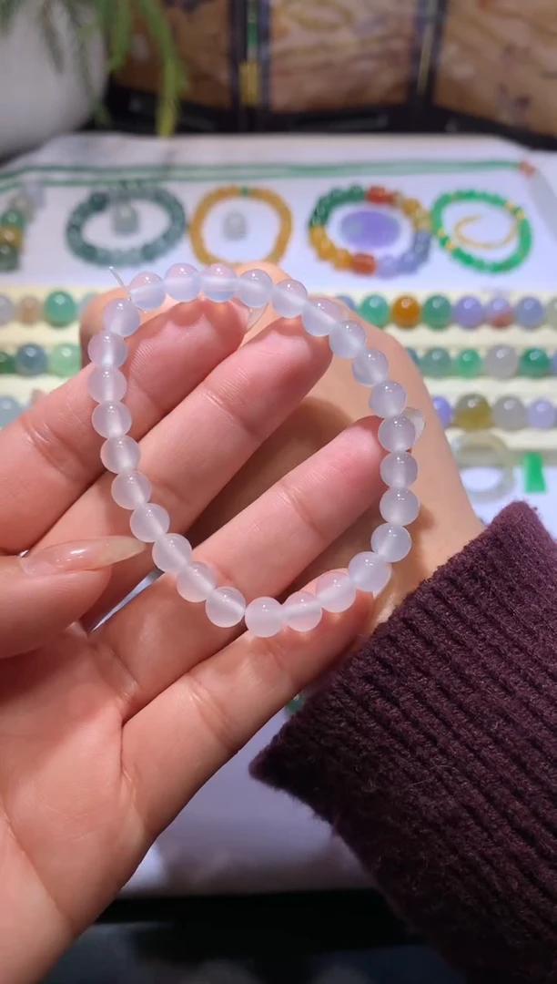 【闪购商品】玛瑙/玉髓珠链未镶嵌福利多样性发货一件发货