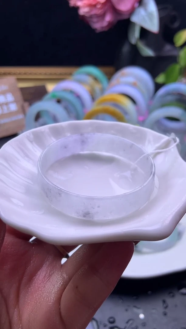 未镶嵌手镯定制翡翠49-50「定制不退不换」