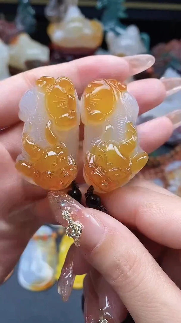 【闪购商品】玛瑙/玉髓颈饰未镶嵌dd