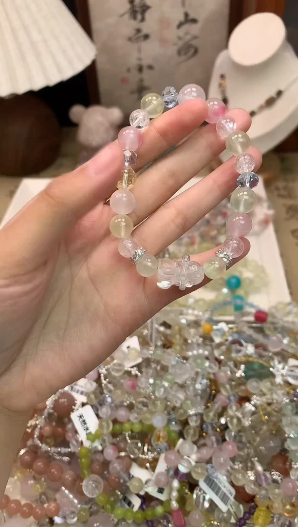 水晶手链未镶嵌5025手串
