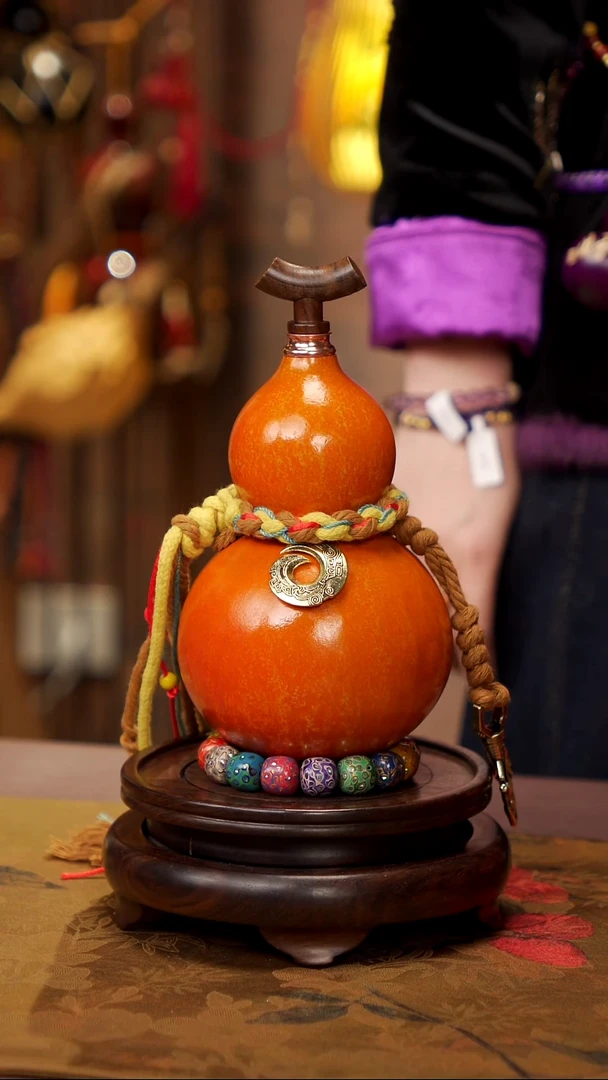 【闪购商品】29易林大漆酒葫芦------158