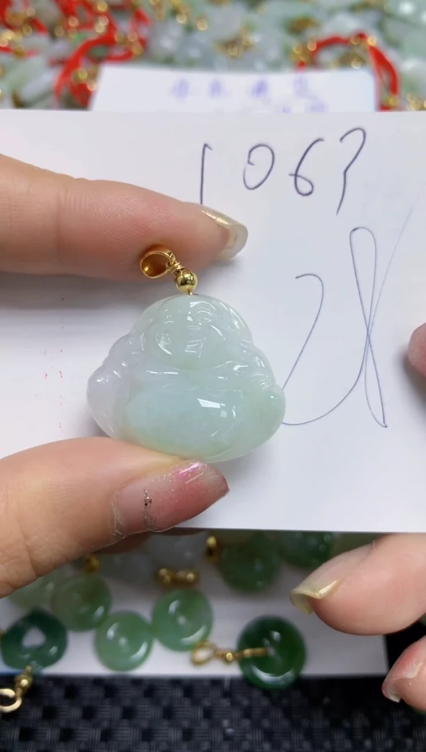 【闪购商品】翡翠颈饰合金天然A货翡翠