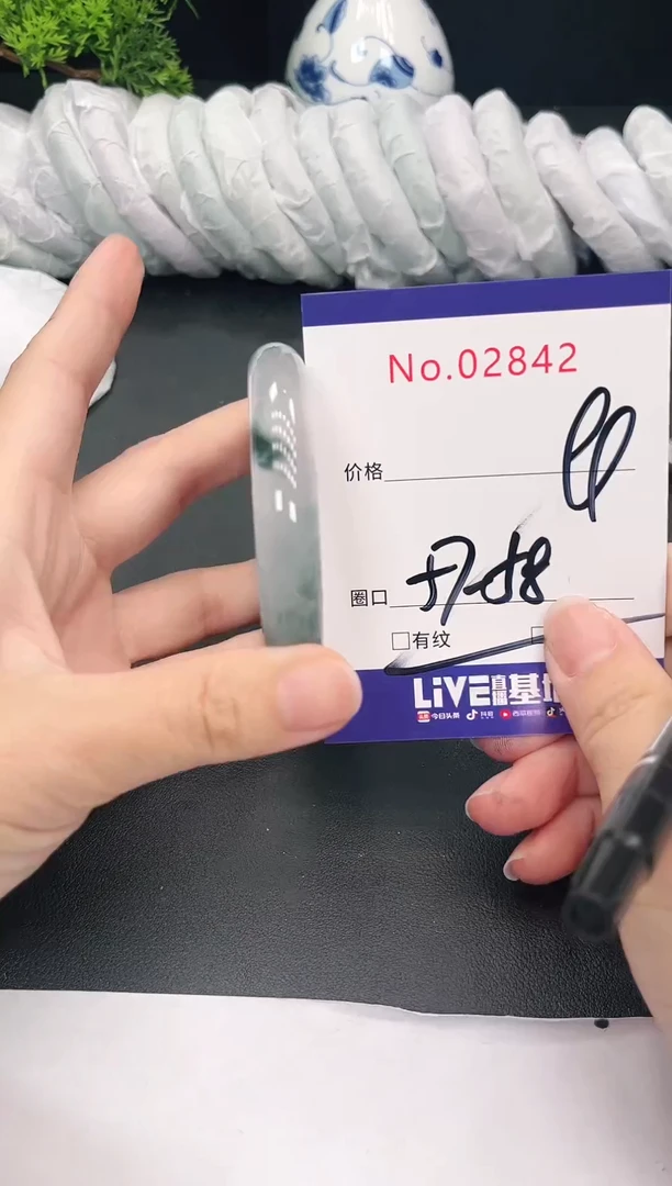 未镶嵌手镯翡翠2842