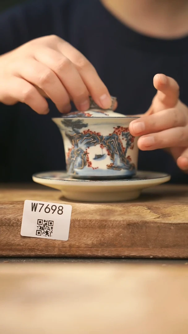 【经典福利】/ 盖碗@@W7698