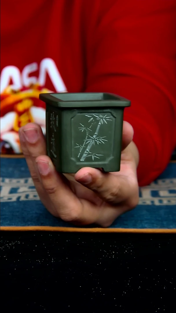 【闪购商品】紫砂花盆4.5*4.5内径紫砂花盆