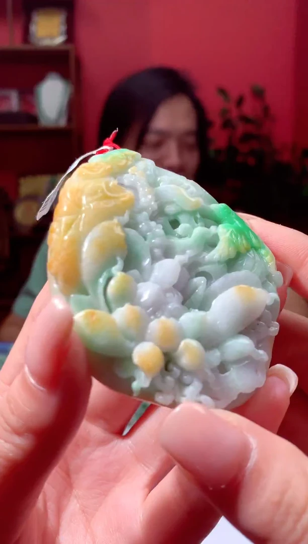 吊坠(不含链)未镶嵌翡翠天然翡翠A货91