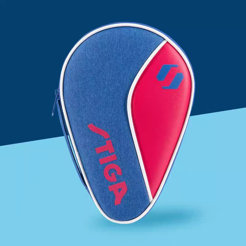 乒乓球拍套葫芦形拍包大容量球拍袋耐磨便携运动球拍包蓝色便携式