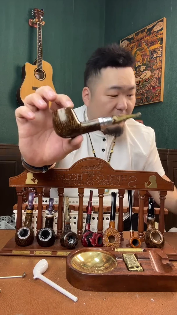 石楠木木雕款意大利进口石楠木烟斗
