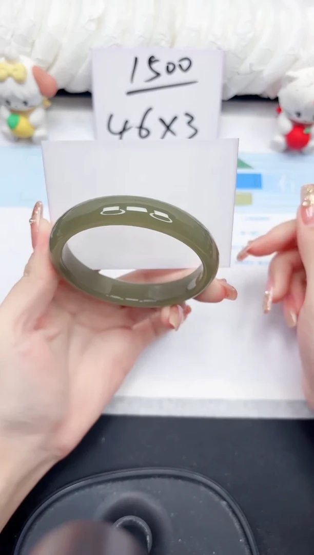 未镶嵌手镯石英质玉30-60