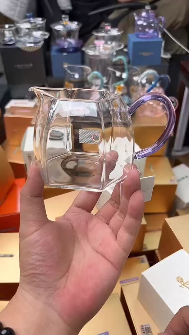 @@禾器晶彩棱然浅紫色
