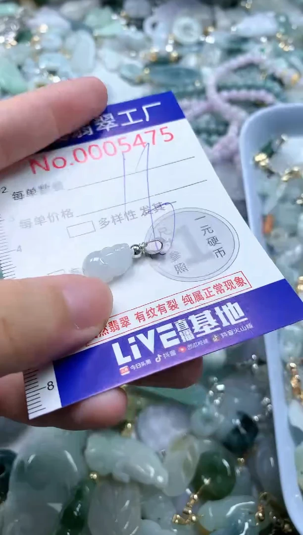 翡翠未镶嵌吊坠(不含链)5475