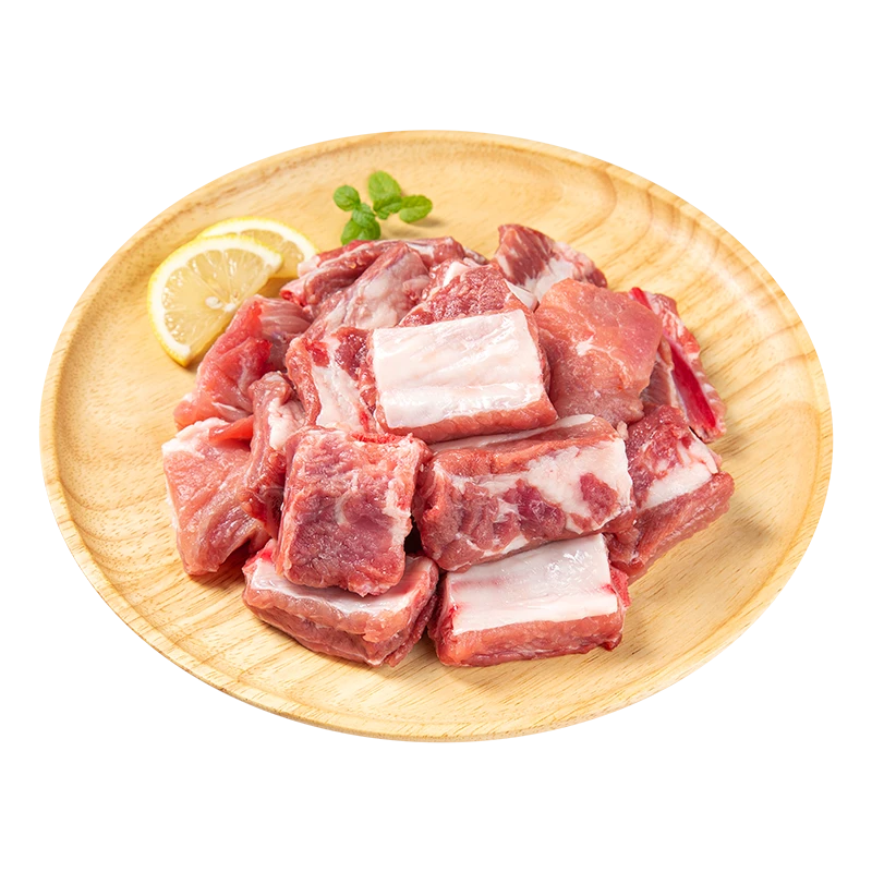 当日新鲜分切 猪肉 精排排骨 500g 农家养殖猪肉同城配
