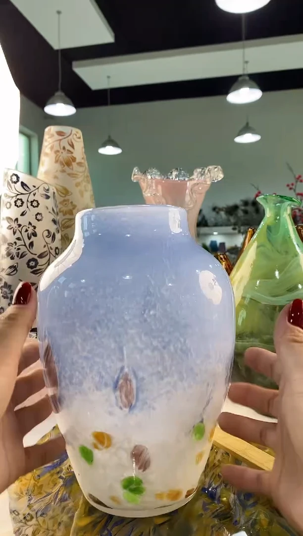 慕忆家手作琉璃花瓶