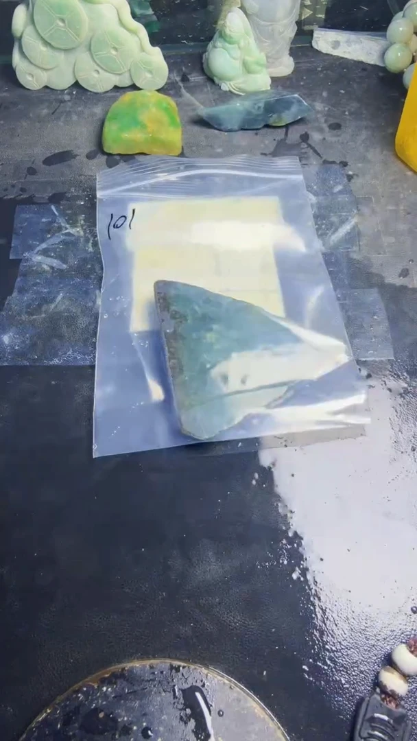 未镶嵌挂件翡翠天然翡翠101