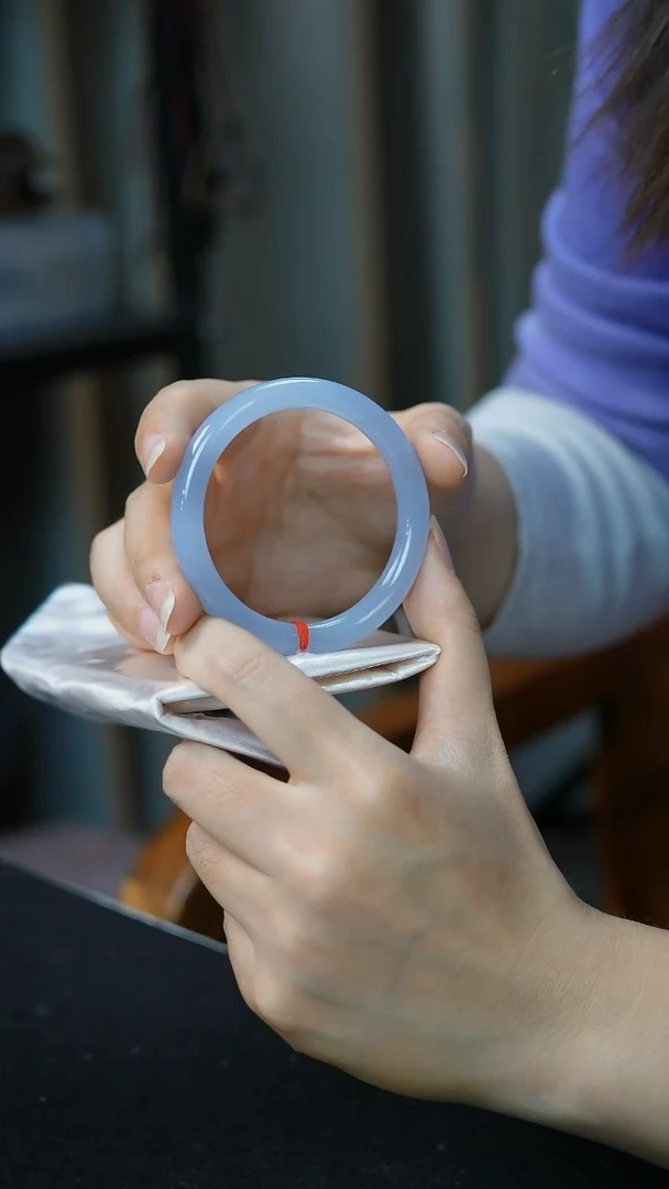 未镶嵌手镯翡翠9号-52.5圆条/MY/3