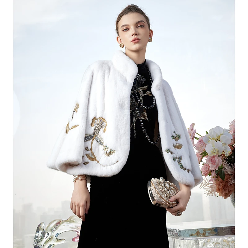 【经典留存】2025年新款水貂短外套S1755