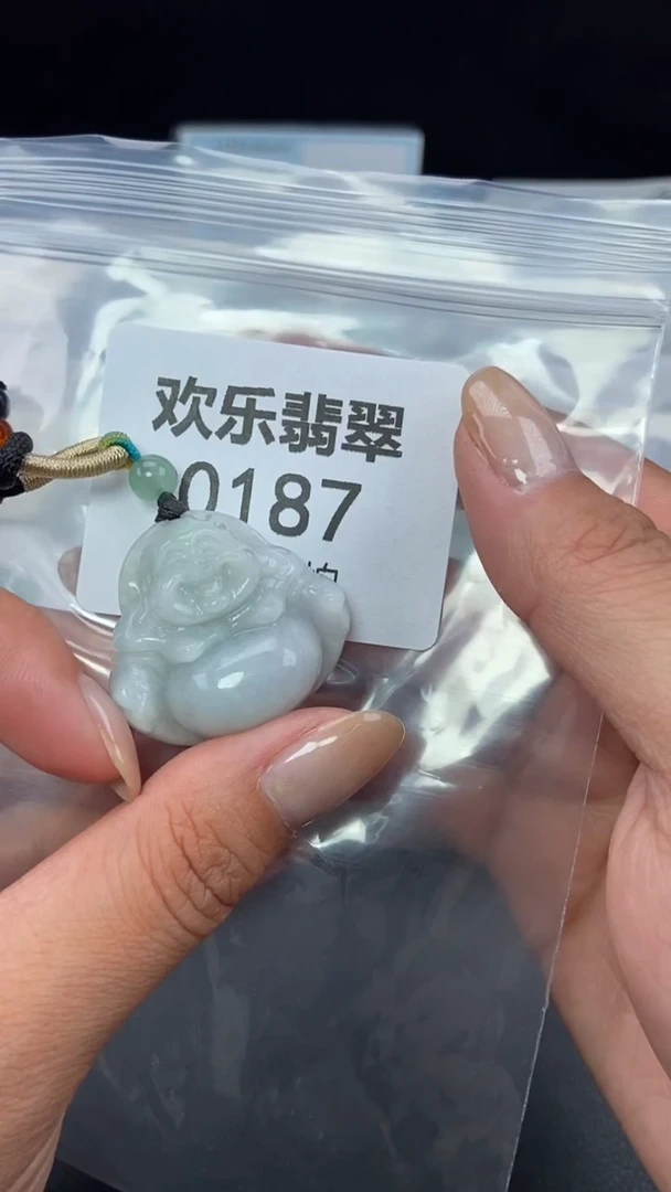 颈饰未镶嵌翡翠缅甸天然翡翠0187