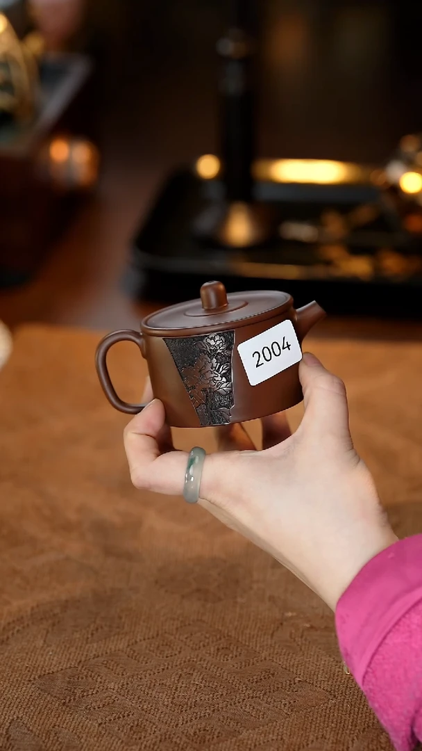 【闪购商品】雲梦茶器紫陶小壶2004