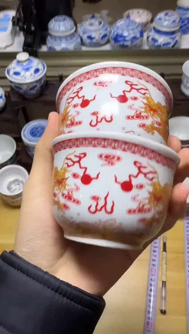 景德镇手绘陶瓷厂瓷回流精品瓷，全部清仓